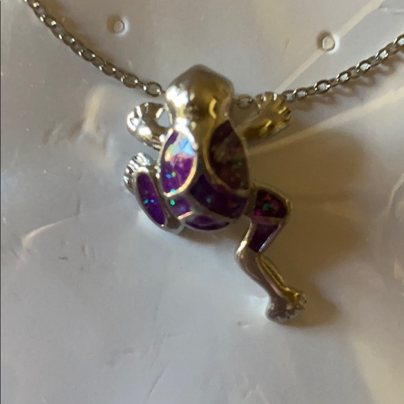 Silver Colored Frog Necklaces - Picture 8 of 8